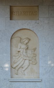 Llagostera, Cementiri Municipal, Funeral home, left