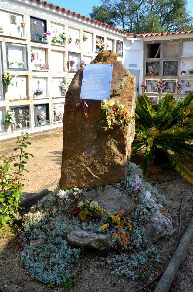 Llagostera, Cementiri Municipal, Memorial Victims Franco