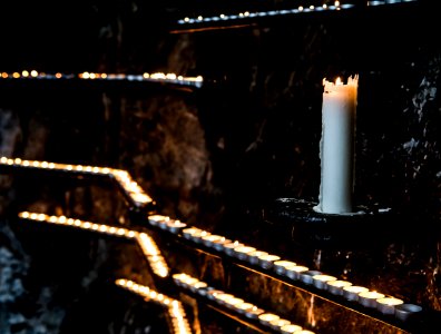 Ljus i Tempelplatsens kyrka