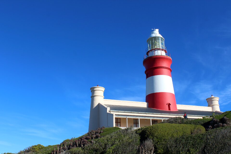 Lighthouse cape agulhus southern most tip of africa