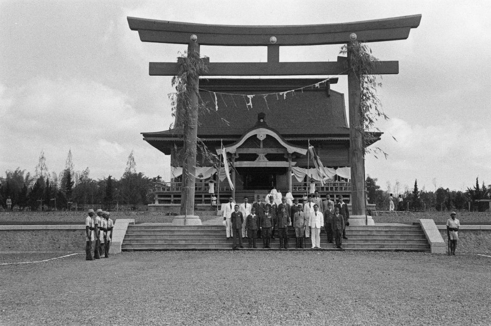 Malang. (Reproductie van een foto, genomen onder de Japanse bezetting.) De Japan, Bestanddeelnr 344-5-4
