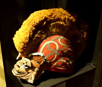 Malagan funeral mask, New Ireland, Papua New Guinea, 1901 - Etnografiska museet - Stockholm, Sweden - DSC00942