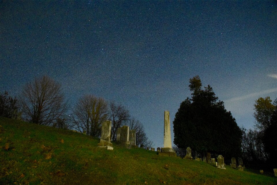 Dark peaceful sky photo