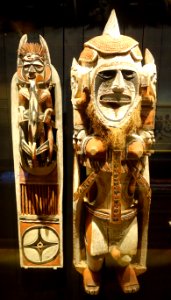 Malagan sculpture, New Ireland, Papua New Guinea - Etnografiska museet - Stockholm, Sweden - DSC00938