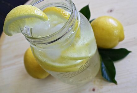 Lemon drink refreshment