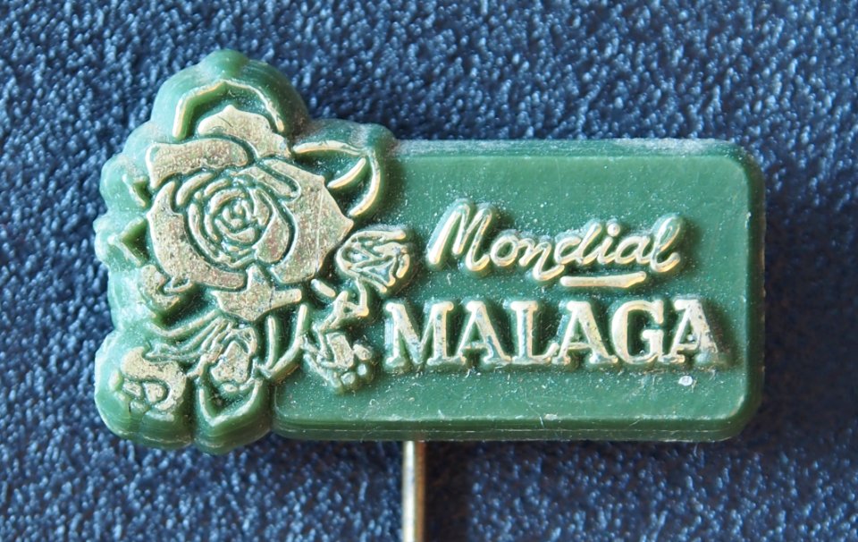 Malaga, reclame speldje