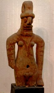Male figurine 1. Mature Harappan period. Indus civilization photo
