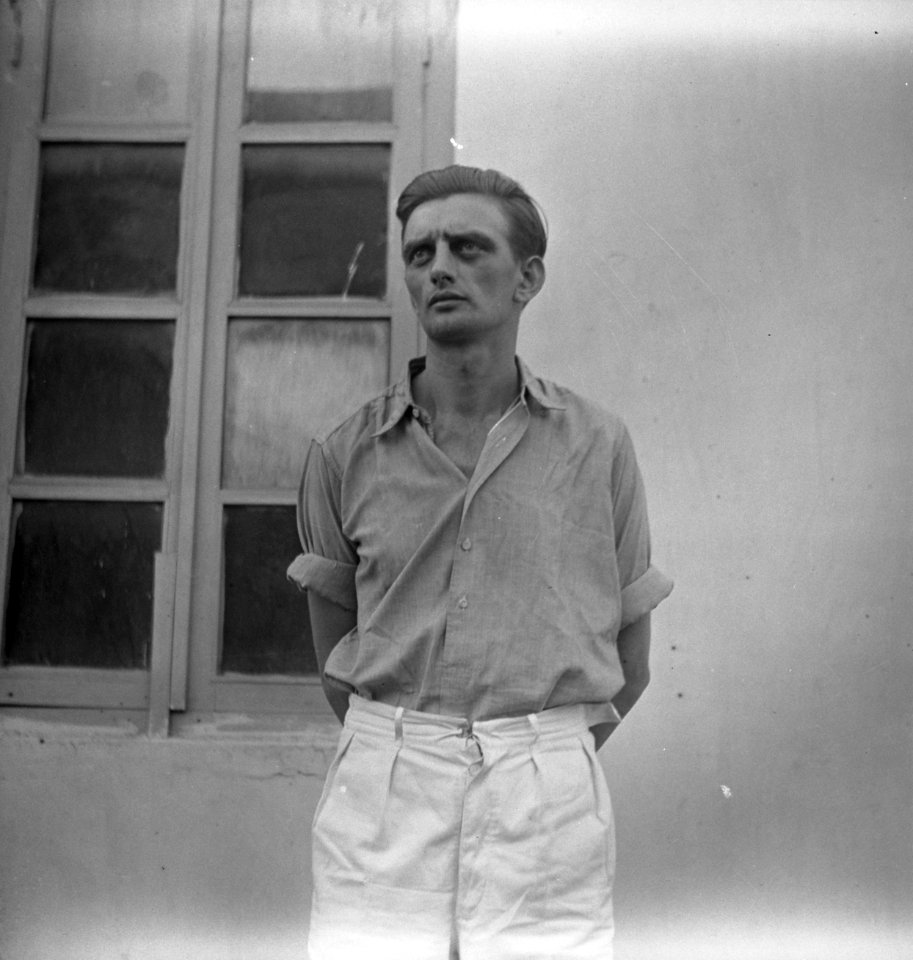 Malang Een van de vijf op 1 augustus 1947 gearresteerde Duitsers Res. Oberleu…, Bestanddeelnr 11769