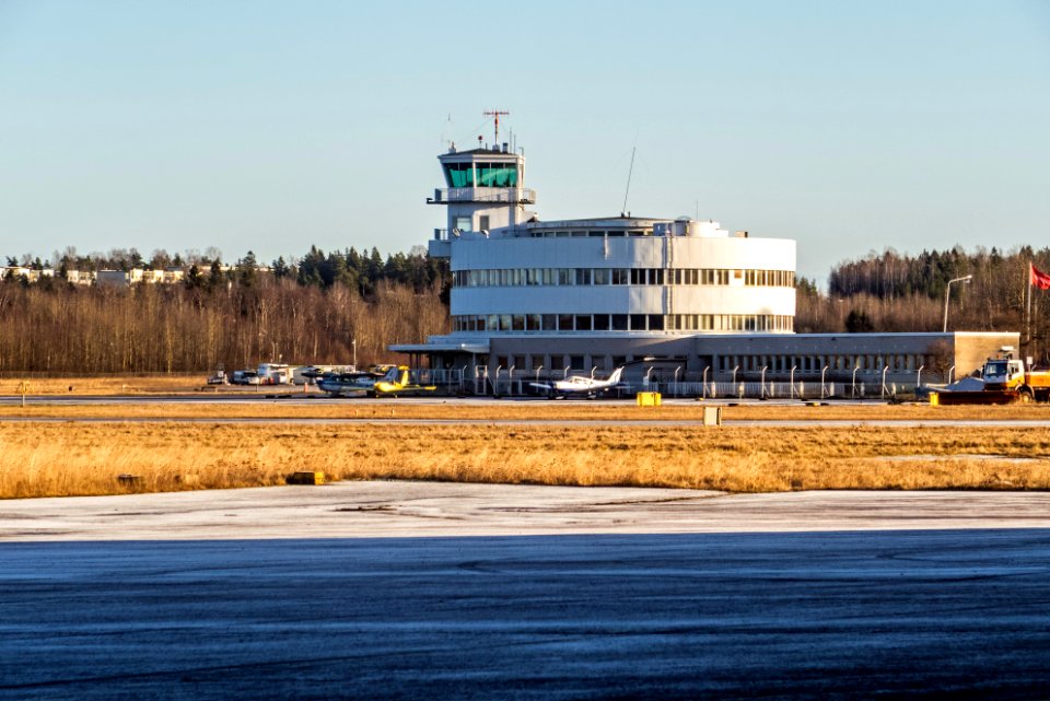 Malmi airport from southwest Jan 2020