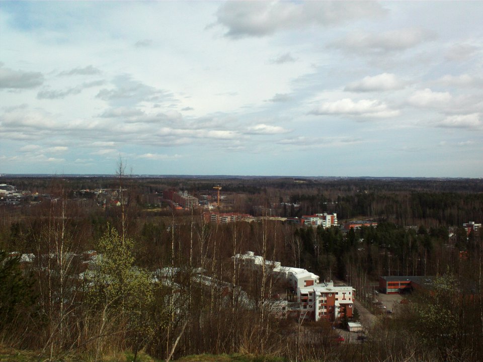 Malminkartanonhuippu view to east