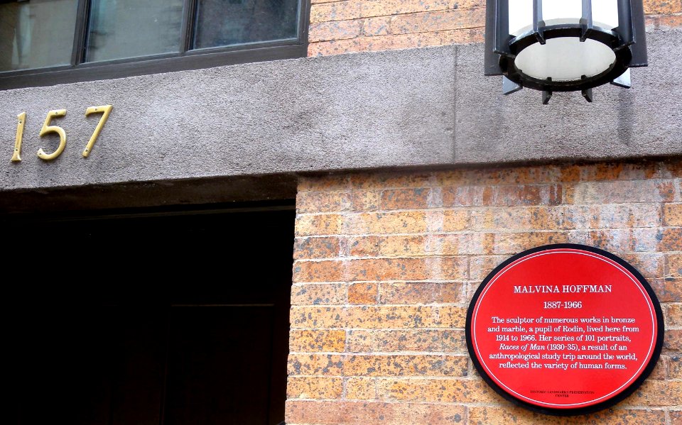 Malvina Hoffman 157 E35 plaque jeh