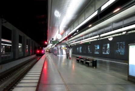Malmö Central Station underground photo