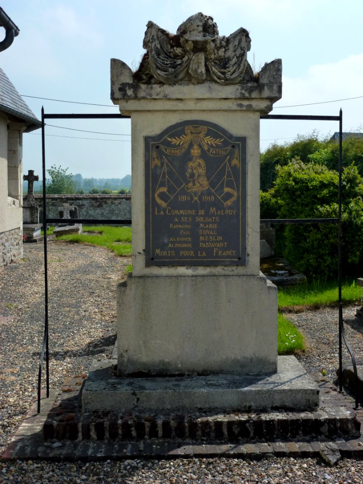 Malouy (Eure, Fr) monument aux morts
