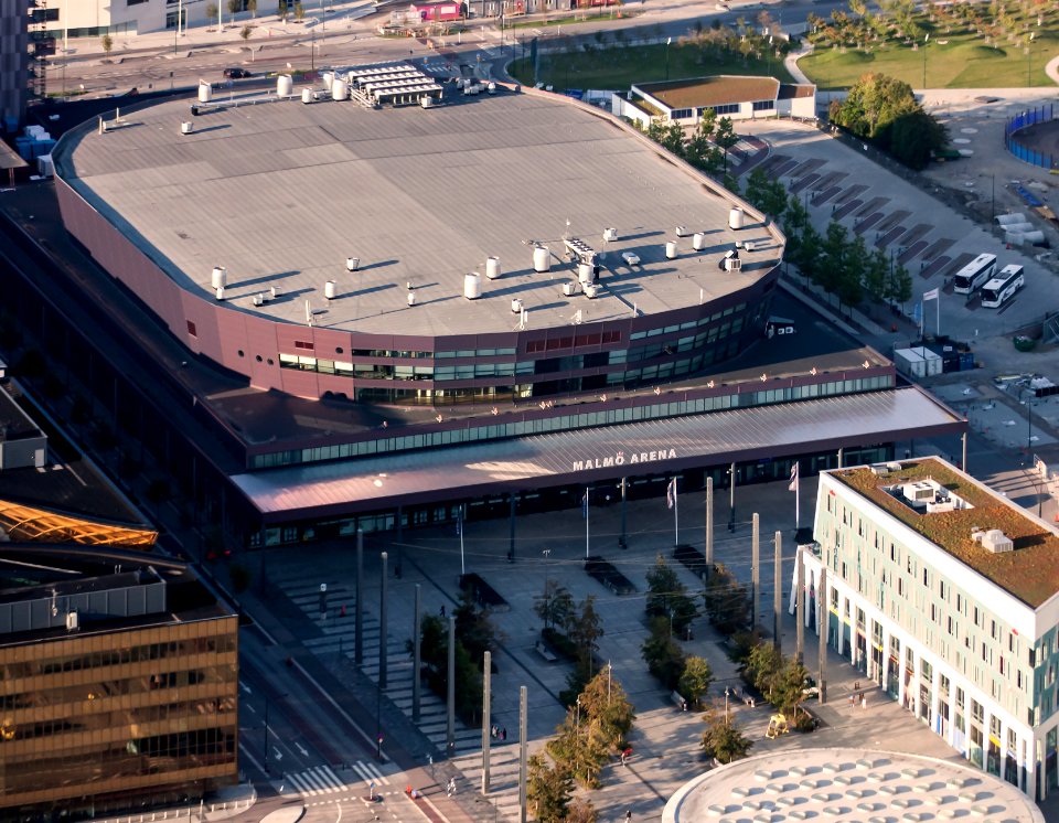 Malmö Arena–flygbild 06 september 2014