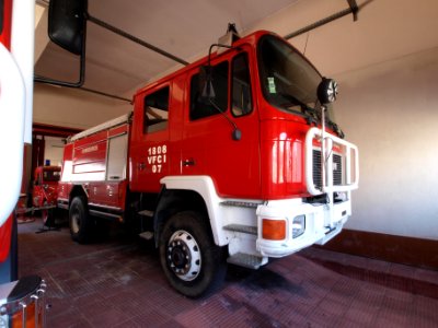 MAN fire engine of the fire department of Bombeiros Santa Comba Dao, Portugal pic1