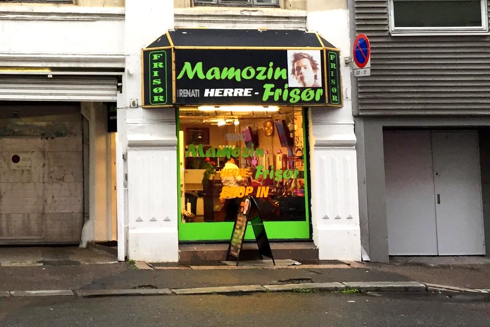 Mamozin frisør, Oslo