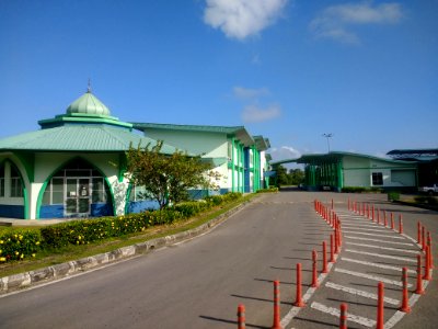 Malaysian border control buildings photo