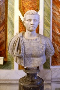 Male bust - Galleria Borghese - Rome, Italy - DSC04892
