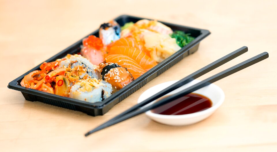 Meal seafood japanese