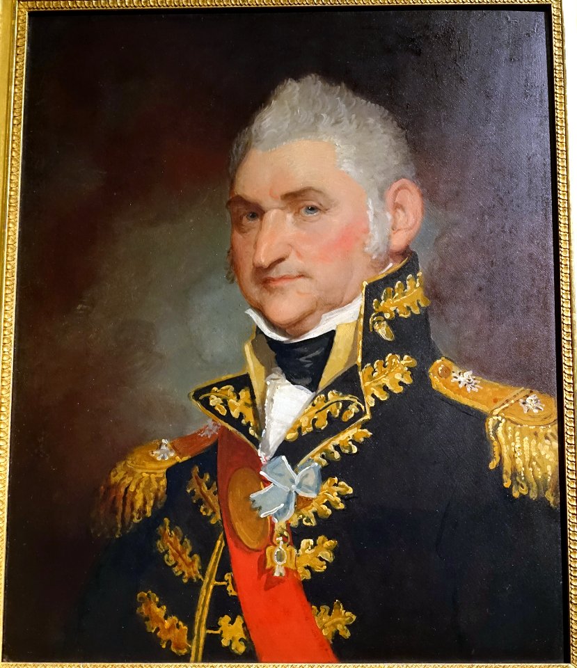 Major General Henry Dearborn, by Gilbert Stuart, 1812, oil on panel - Portland Museum of Art - Portland, Maine - DSC04132