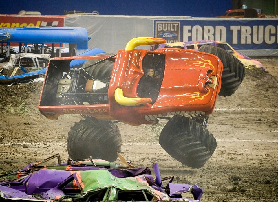 Competition monster jam motorsport