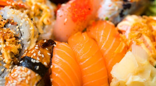 Meal seafood japanese photo