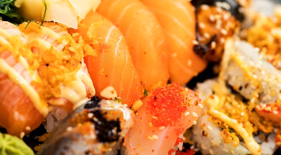 Meal seafood japanese
