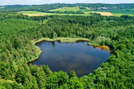 Maistättenweiher Luftbild
