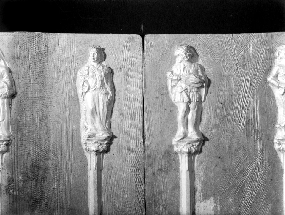 Mallen voor theelepels van de fa Gerritsen & Van Kempen in Zeist, Bestanddeelnr 190-0577