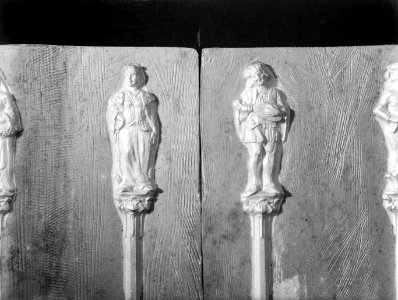 Mallen voor theelepels van de fa Gerritsen & Van Kempen in Zeist, Bestanddeelnr 190-0577