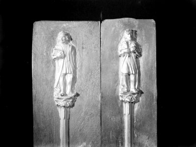 Mallen voor theelepels van de fa Gerritsen & Van Kempen in Zeist, Bestanddeelnr 190-0573