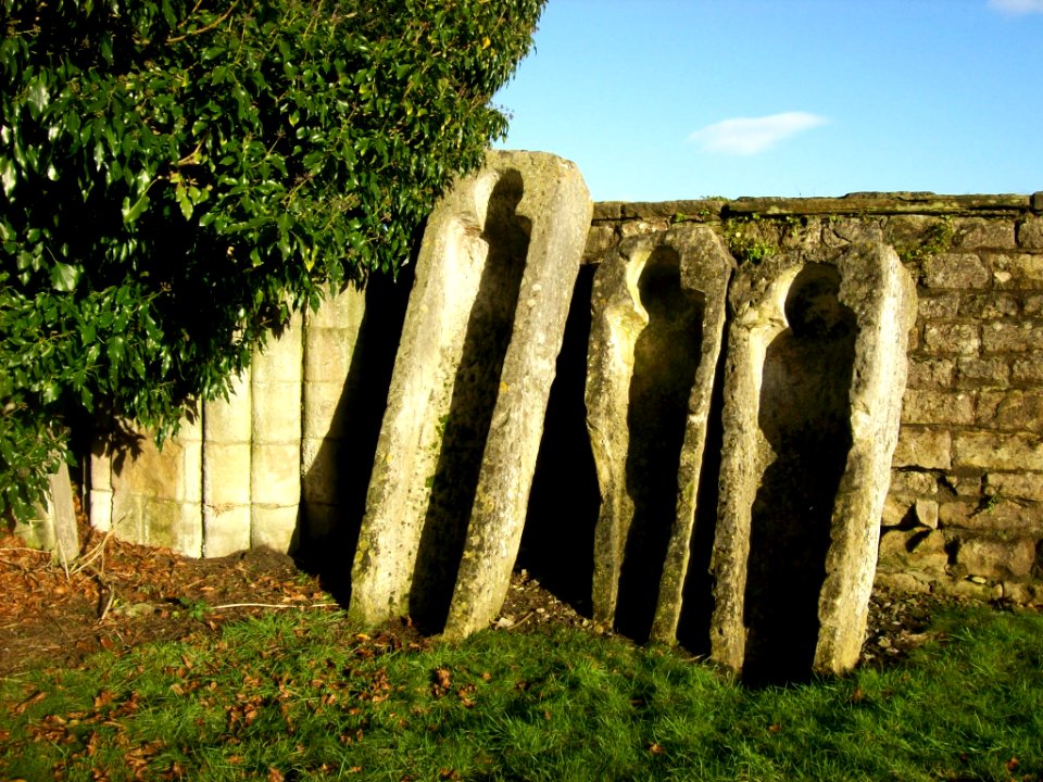 Malton Priory, sarcophagi