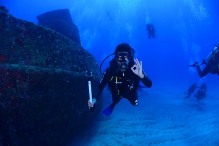 At the bottom of the ocean passion diver