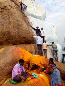 Mallanna Swamy temple, Komuravelli Telangana - 10