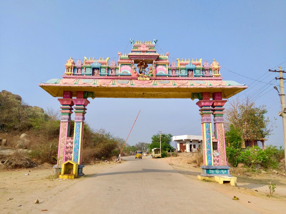 Mallanna Swamy temple, Komuravelli Telangana - 01
