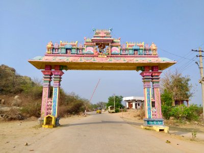 Mallanna Swamy temple, Komuravelli Telangana - 01