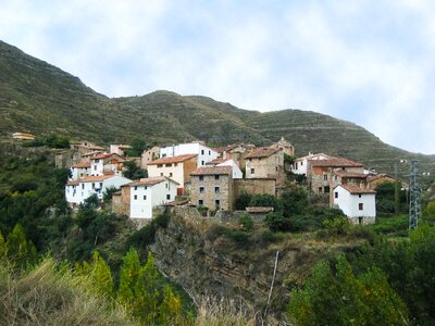 People panoramic view la rioja