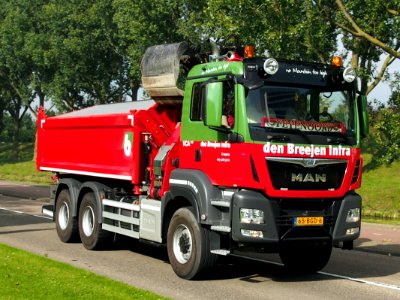 MAN tipper truck, den Breejen Infra