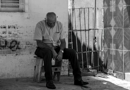 Man thinking on Recife