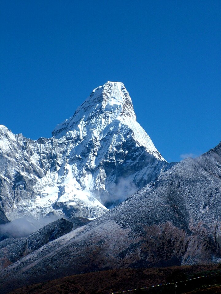 Mountains nepal sky