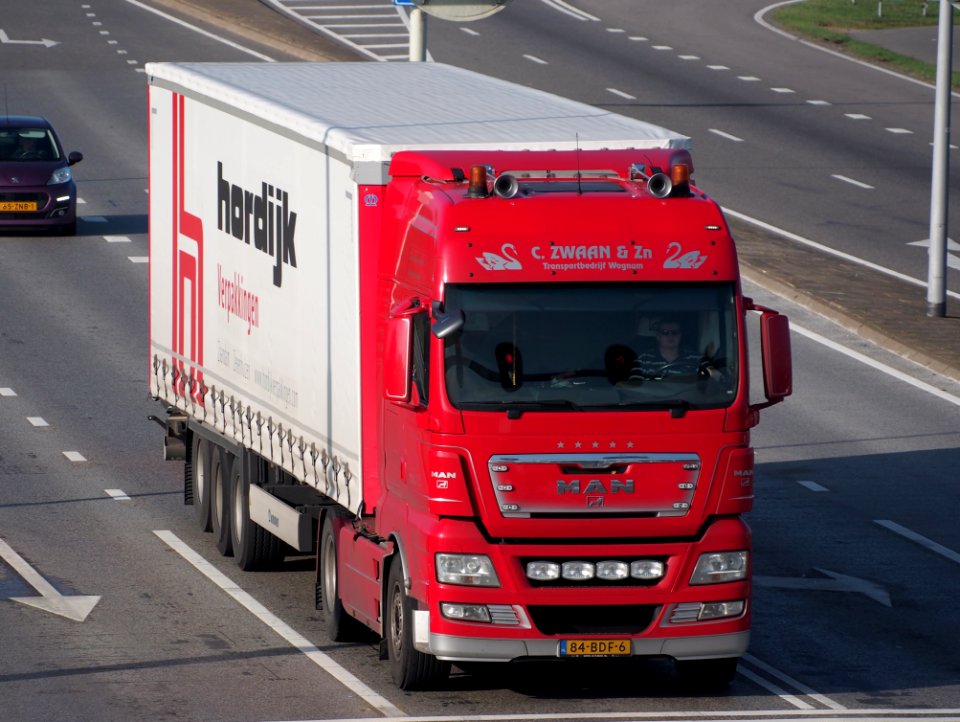 MAN TGX, C Zwaan & Zn, Hordijk verpakkingen