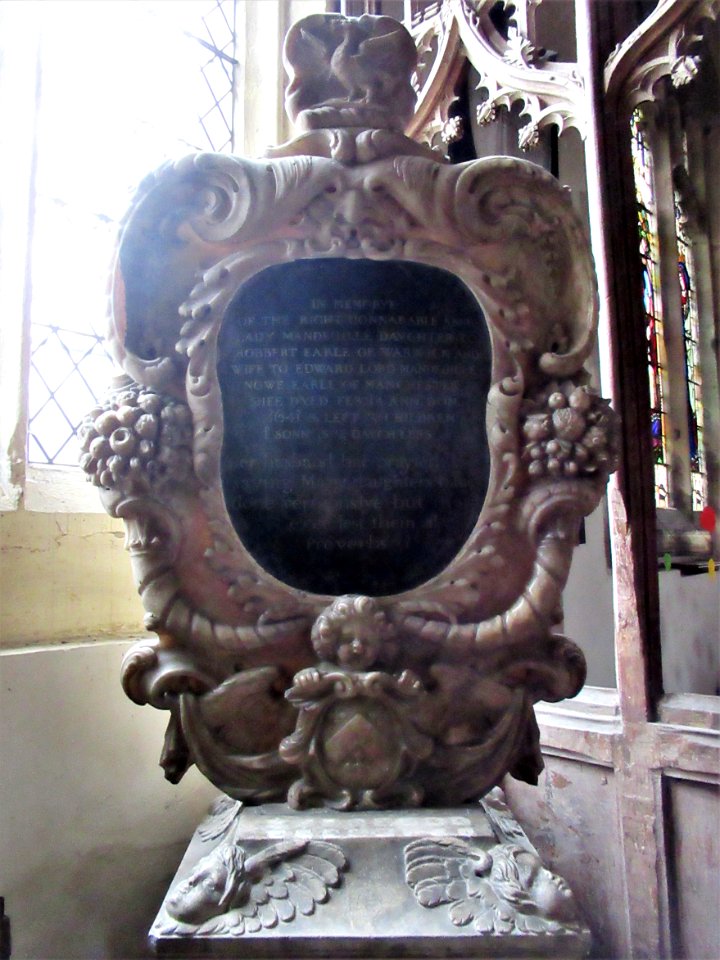 Mandeville memorial, Kimbolton 01