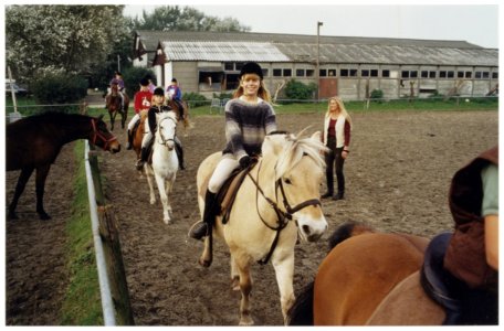 Manege Wagenmaker in de Waarderpolder. NL-HlmNHA 54036097
