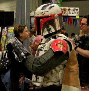 Mandalorian cosplay - 2018 Atlanta Comic Con