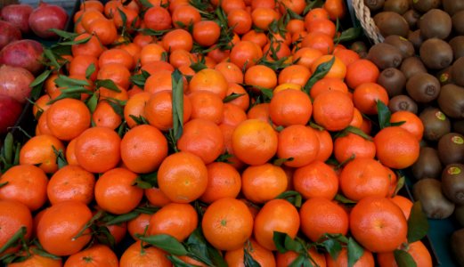 Mandarines au marché