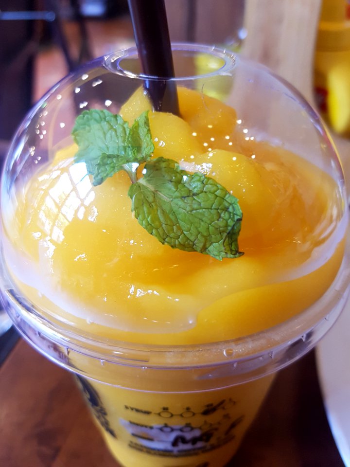 Mango frappe - Chiang Mai - 2017-07-08