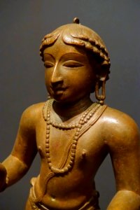 Manikkavacakar, India, Tamil Nadu, Chola period, 11th-12th century AD, bronze, detail - Linden-Museum - Stuttgart, Germany - DSC03799
