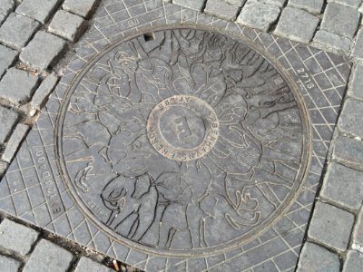 Manhole cover - Copenhagen - DSC08451