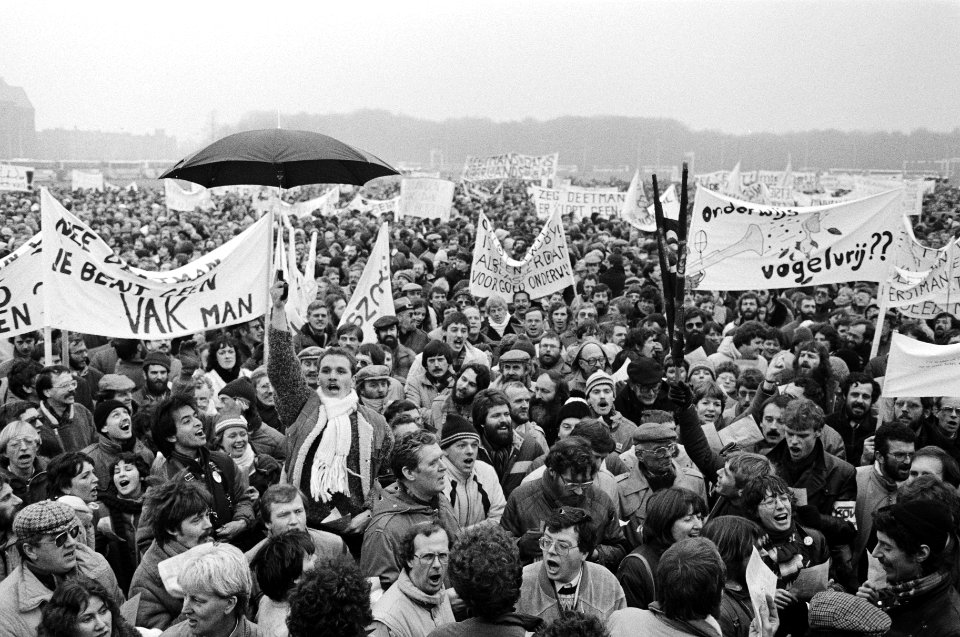 Manifestatie op het Malieveld, Bestanddeelnr 932-4382