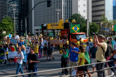 Manifestation in Paulista Avenue 05